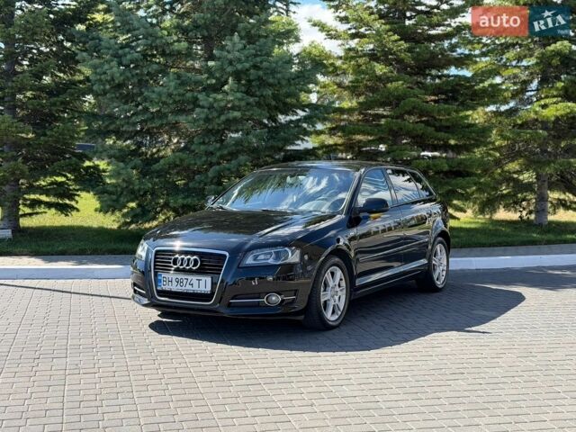 Черный Ауди A3 Sportback, объемом двигателя 2 л и пробегом 196 тыс. км за 11500 $, фото 1 на Automoto.ua
