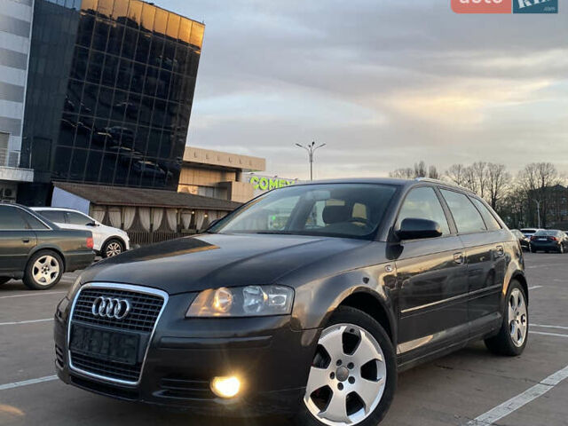 Серый Ауди A3 Sportback, объемом двигателя 1.6 л и пробегом 185 тыс. км за 5700 $, фото 1 на Automoto.ua