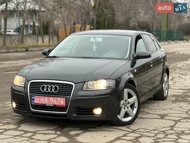 Серый Ауди A3 Sportback, объемом двигателя 1.4 л и пробегом 216 тыс. км за 6350 $, фото 1 на Automoto.ua