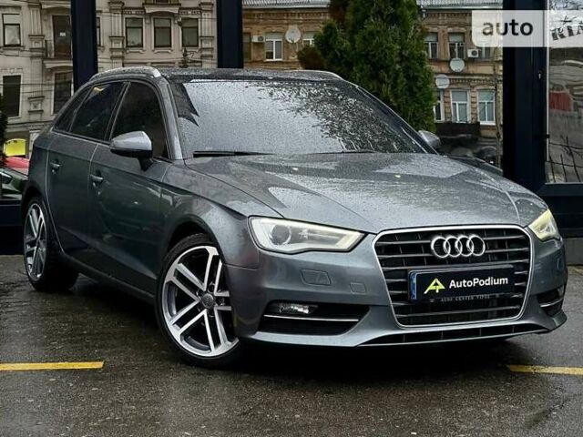 Серый Ауди A3 Sportback, объемом двигателя 2 л и пробегом 91 тыс. км за 20700 $, фото 1 на Automoto.ua