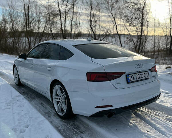 Белый Ауди A5 Sportback, объемом двигателя 1.98 л и пробегом 60 тыс. км за 29500 $, фото 1 на Automoto.ua