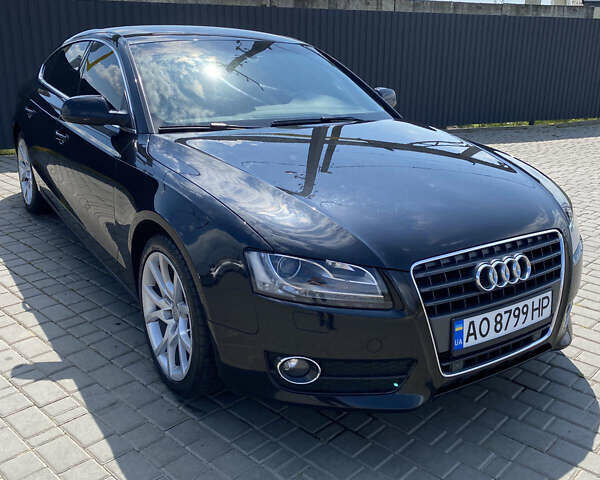 Чорний Ауді A5 Sportback, об'ємом двигуна 1.97 л та пробігом 257 тис. км за 12750 $, фото 1 на Automoto.ua