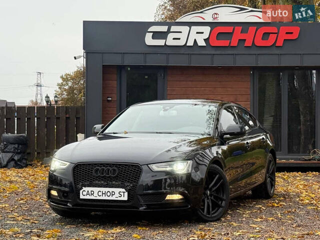 Черный Ауди A5 Sportback, объемом двигателя 1.97 л и пробегом 336 тыс. км за 13500 $, фото 1 на Automoto.ua