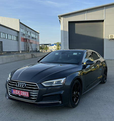 Черный Ауди A5 Sportback, объемом двигателя 2 л и пробегом 192 тыс. км за 23000 $, фото 1 на Automoto.ua