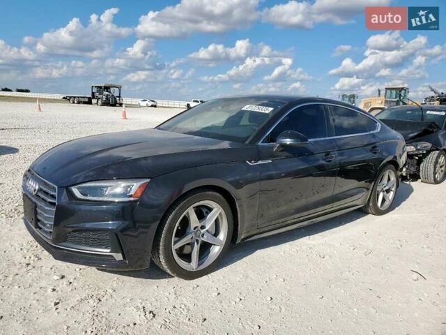 Черный Ауди A5 Sportback, объемом двигателя 2 л и пробегом 79 тыс. км за 5500 $, фото 1 на Automoto.ua