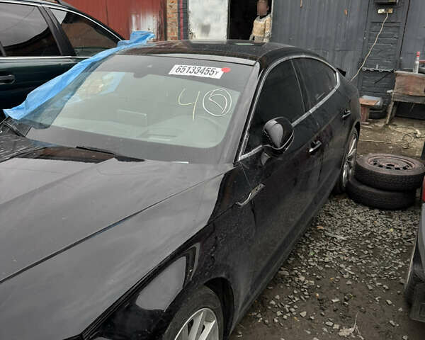 Черный Ауди A5 Sportback, объемом двигателя 2 л и пробегом 133 тыс. км за 17400 $, фото 1 на Automoto.ua