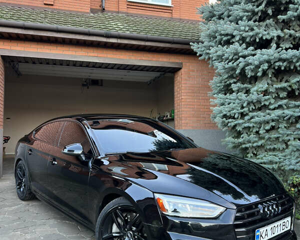 Черный Ауди A5 Sportback, объемом двигателя 1.98 л и пробегом 83 тыс. км за 26300 $, фото 1 на Automoto.ua