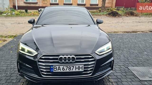 Черный Ауди A5 Sportback, объемом двигателя 2 л и пробегом 160 тыс. км за 21999 $, фото 1 на Automoto.ua