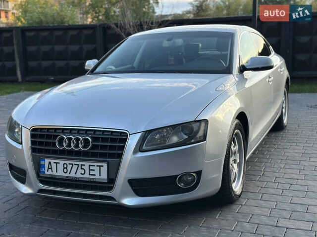 Серый Ауди A5 Sportback, объемом двигателя 2 л и пробегом 254 тыс. км за 10950 $, фото 1 на Automoto.ua