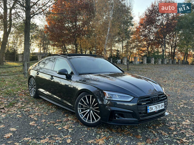 Серый Ауди A5 Sportback, объемом двигателя 1.98 л и пробегом 95 тыс. км за 35000 $, фото 1 на Automoto.ua