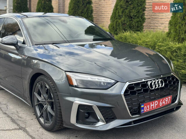 Серый Ауди A5 Sportback, объемом двигателя 2 л и пробегом 39 тыс. км за 31999 $, фото 1 на Automoto.ua