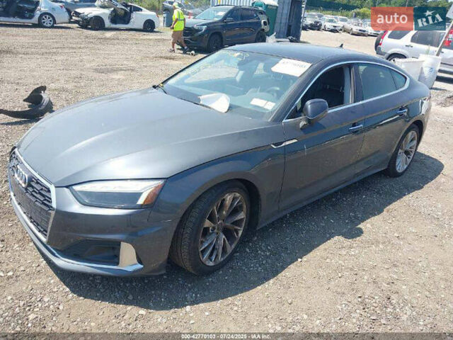 Серый Ауди A5 Sportback, объемом двигателя 2 л и пробегом 22 тыс. км за 25950 $, фото 1 на Automoto.ua