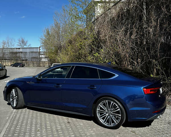 Синій Ауді A5 Sportback, об'ємом двигуна 2 л та пробігом 138 тис. км за 29300 $, фото 1 на Automoto.ua