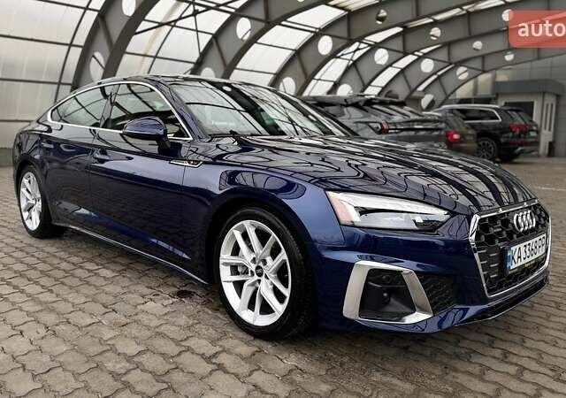 Синий Ауди A5 Sportback, объемом двигателя 1.98 л и пробегом 48 тыс. км за 36700 $, фото 1 на Automoto.ua