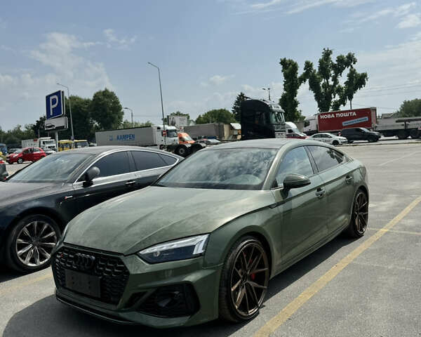 Зелений Ауді A5 Sportback, об'ємом двигуна 2 л та пробігом 85 тис. км за 32500 $, фото 1 на Automoto.ua