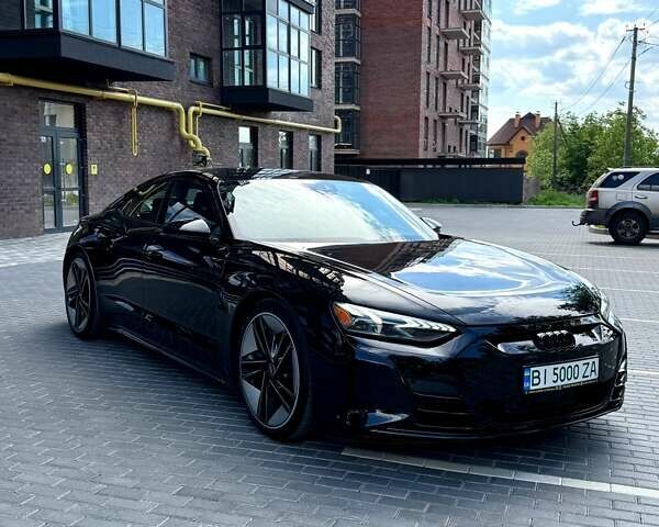 Чорний Ауді e-tron GT, об'ємом двигуна 0 л та пробігом 6 тис. км за 55000 $, фото 1 на Automoto.ua