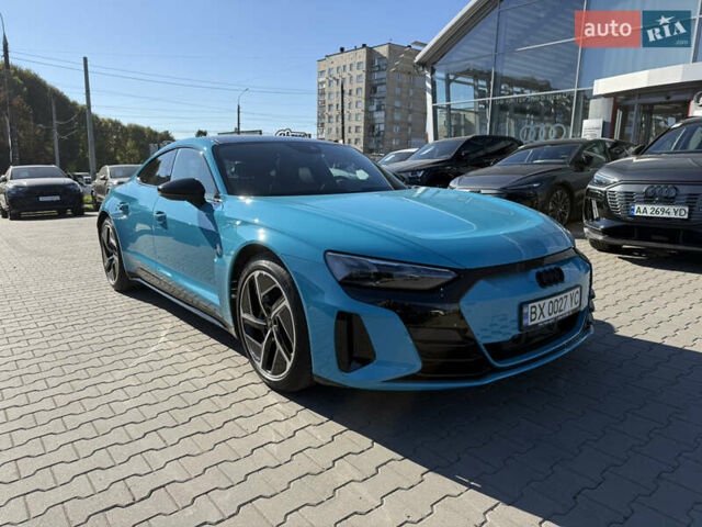 Ауди e-tron GT 2021 в Хмельницком на Automoto.ua Синий Ауди e-tron GT, объемом двигателя 0 л и пробегом 27 тыс. км за 65000 $, фото 1 на Automoto.ua