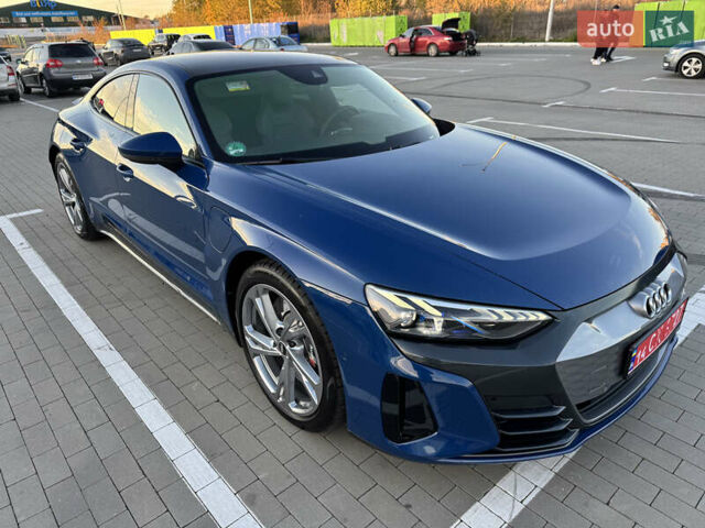 Синий Ауди e-tron GT, объемом двигателя 0 л и пробегом 59 тыс. км за 61000 $, фото 1 на Automoto.ua