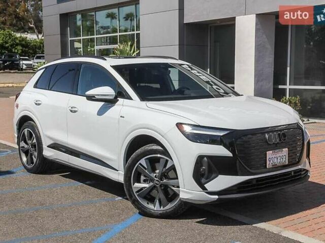 Белый Ауди Q4 e-tron, объемом двигателя 0 л и пробегом 29 тыс. км за 17700 $, фото 1 на Automoto.ua