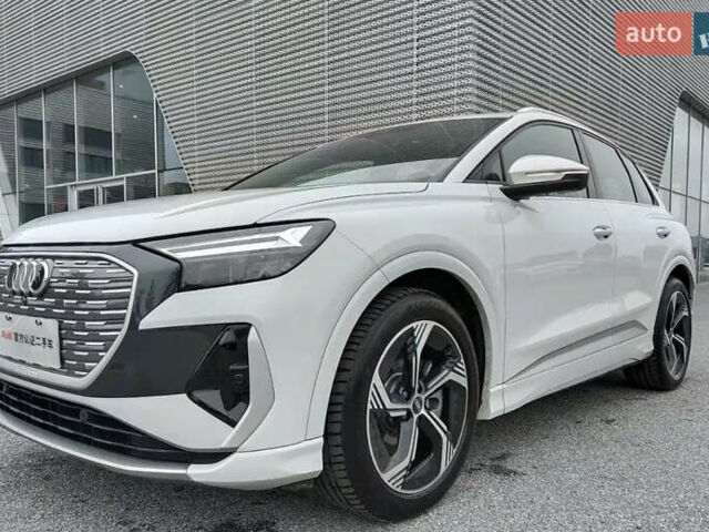 Ауди Q4 e-tron 2023 в Львове на Automoto.ua Белый Ауди Q4 e-tron, объемом двигателя 0 л и пробегом 8 тыс. км за 27000 $, фото 1 на Automoto.ua