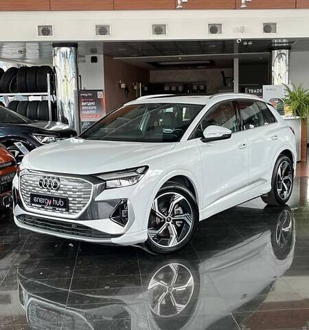 Ауді Q4 e-tron 2024 у Дніпро (Дніпропетровську) на Automoto.ua Білий Ауді Q4 e-tron, об'ємом двигуна 0 л та пробігом 3 тис. км за 30500 $, фото 1 на Automoto.ua