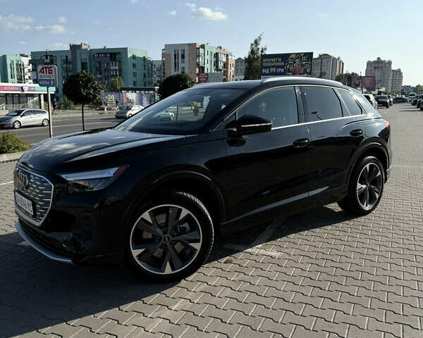 Черный Ауди Q4 e-tron, объемом двигателя 0 л и пробегом 41 тыс. км за 34500 $, фото 1 на Automoto.ua