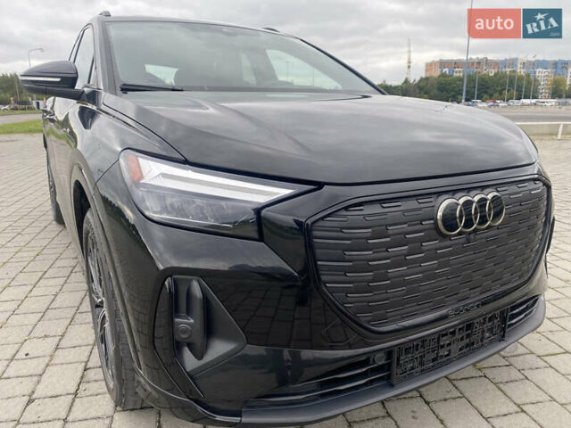 Черный Ауди Q4 e-tron, объемом двигателя 0 л и пробегом 25 тыс. км за 30500 $, фото 1 на Automoto.ua