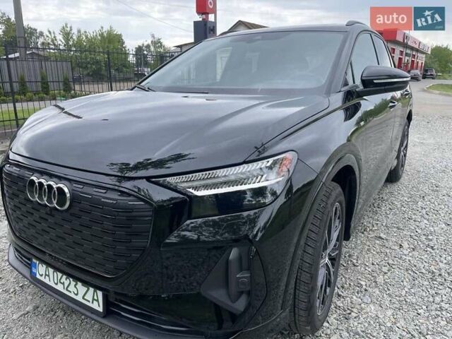 Черный Ауди Q4 e-tron, объемом двигателя 0 л и пробегом 12 тыс. км за 30500 $, фото 1 на Automoto.ua