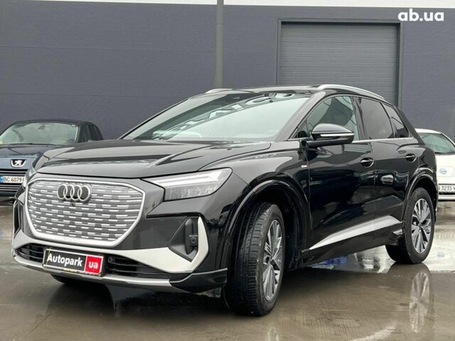 Чорний Ауді Q4 e-tron, об'ємом двигуна 0 л та пробігом 22 тис. км за 35340 $, фото 1 на Automoto.ua