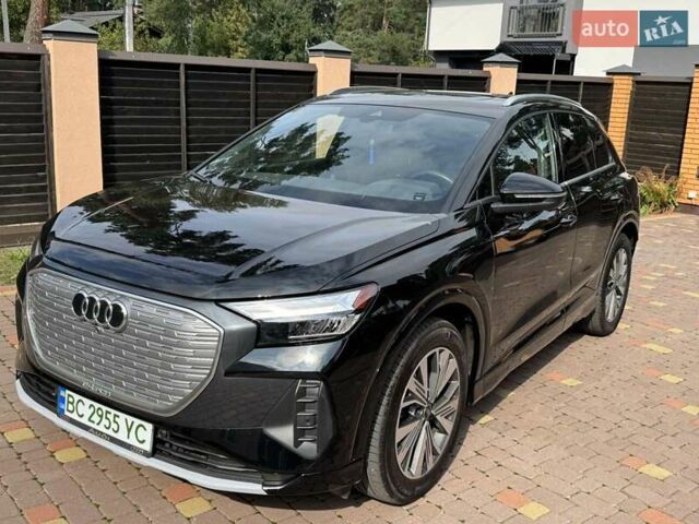 Черный Ауди Q4 e-tron, объемом двигателя 0 л и пробегом 27 тыс. км за 26900 $, фото 1 на Automoto.ua