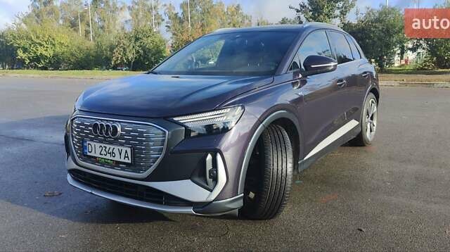 Фиолетовый Ауди Q4 e-tron, объемом двигателя 0 л и пробегом 84 тыс. км за 33499 $, фото 1 на Automoto.ua