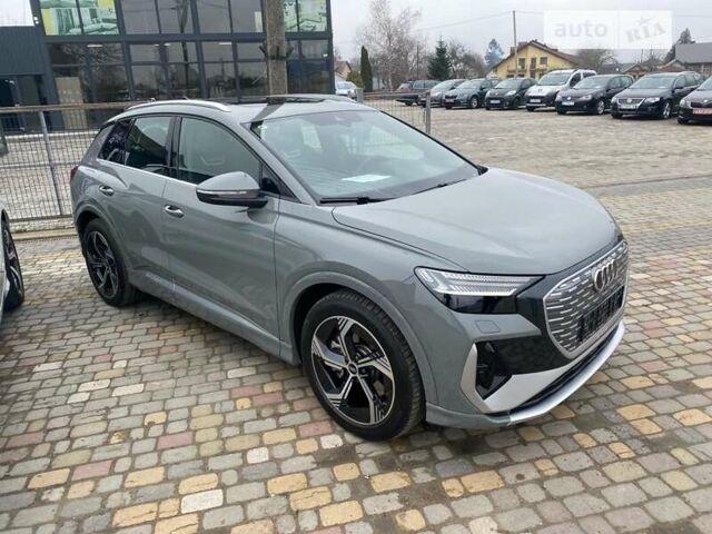 Сірий Ауді Q4 e-tron, об'ємом двигуна 0 л та пробігом 6 тис. км за 42200 $, фото 1 на Automoto.ua