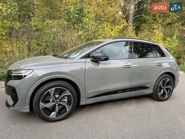 Ауди Q4 e-tron 2025 в Киеве на Automoto.ua Серый Ауди Q4 e-tron, объемом двигателя 0 л и пробегом 1 тыс. км за 42500 $, фото 1 на Automoto.ua