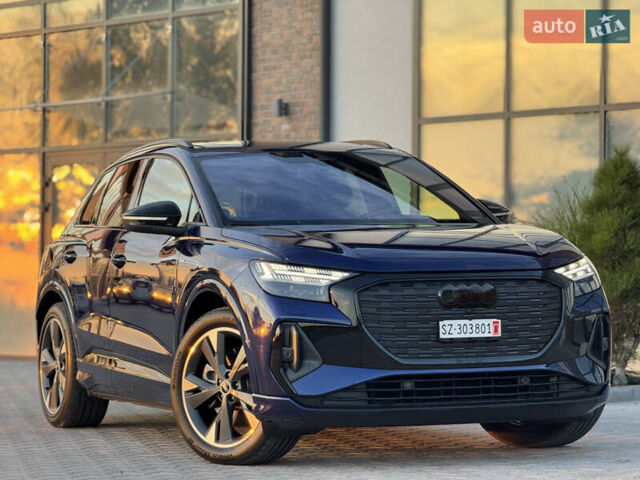 Ауди Q4 e-tron 2022 в Тернополе на Automoto.ua Синий Ауди Q4 e-tron, объемом двигателя 0 л и пробегом 97 тыс. км за 29900 $, фото 1 на Automoto.ua