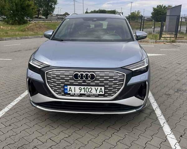 Синій Ауді Q4 e-tron, об'ємом двигуна 0 л та пробігом 11 тис. км за 36300 $, фото 1 на Automoto.ua