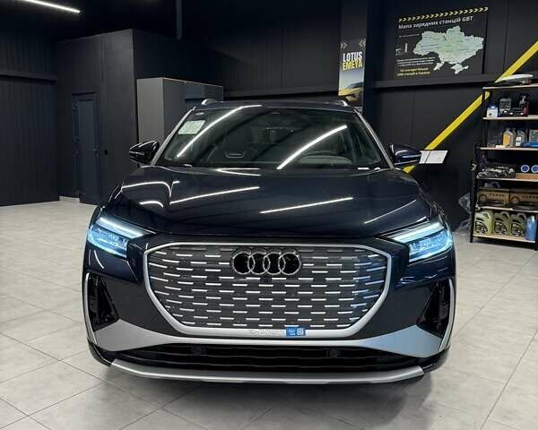 Синій Ауді Q4 e-tron, об'ємом двигуна 0 л та пробігом 1 тис. км за 34000 $, фото 1 на Automoto.ua