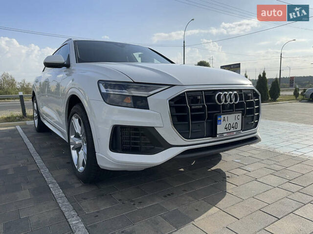Белый Ауди Q8, объемом двигателя 3 л и пробегом 75 тыс. км за 56750 $, фото 1 на Automoto.ua