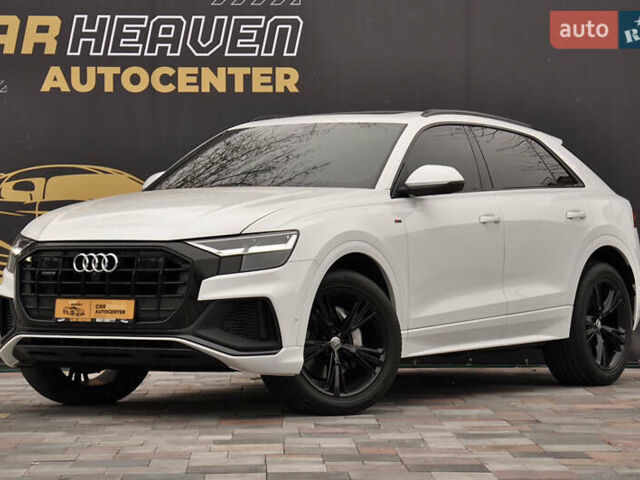 Белый Ауди Q8, объемом двигателя 2.97 л и пробегом 59 тыс. км за 45000 $, фото 1 на Automoto.ua