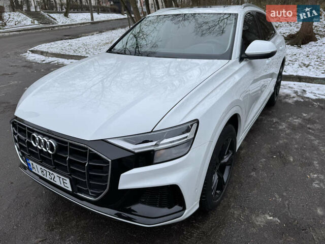 Белый Ауди Q8, объемом двигателя 3 л и пробегом 106 тыс. км за 57000 $, фото 1 на Automoto.ua