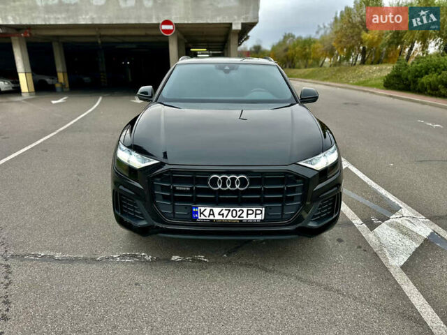 Черный Ауди Q8, объемом двигателя 3 л и пробегом 67 тыс. км за 44000 $, фото 1 на Automoto.ua