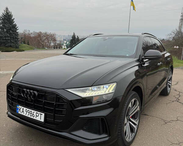 Черный Ауди Q8, объемом двигателя 3 л и пробегом 78 тыс. км за 73333 $, фото 1 на Automoto.ua