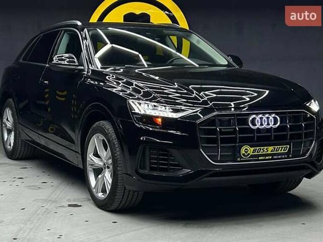 Черный Ауди Q8, объемом двигателя 3 л и пробегом 24 тыс. км за 69990 $, фото 1 на Automoto.ua