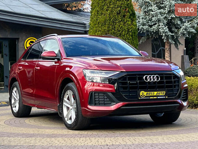Ауди Q8 2019 в Львове на Automoto.ua Красный Ауди Q8, объемом двигателя 2.97 л и пробегом 121 тыс. км за 47999 $, фото 1 на Automoto.ua