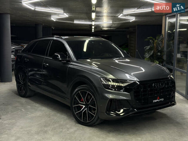 Серый Ауди Q8, объемом двигателя 3 л и пробегом 84 тыс. км за 53000 $, фото 1 на Automoto.ua