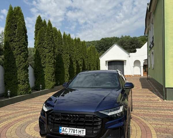 Ауді Q8 2019 у Виноградове на Automoto.ua Синій Ауді Q8, об'ємом двигуна 2.97 л та пробігом 174 тис. км за 59900 $, фото 1 на Automoto.ua
