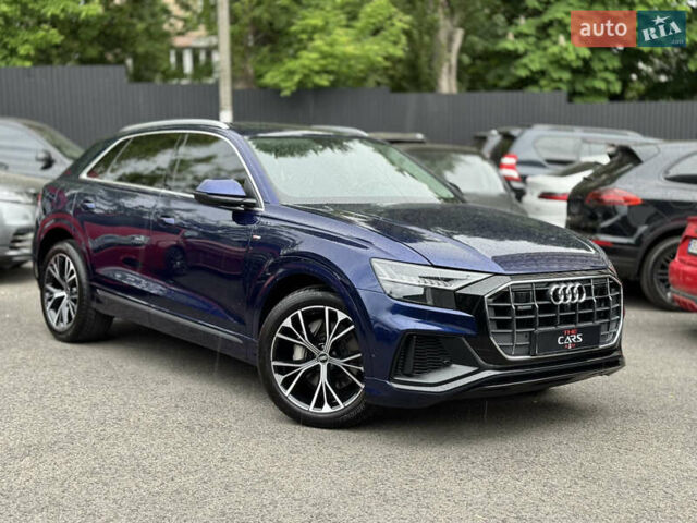 Синий Ауди Q8, объемом двигателя 3 л и пробегом 75 тыс. км за 62500 $, фото 1 на Automoto.ua