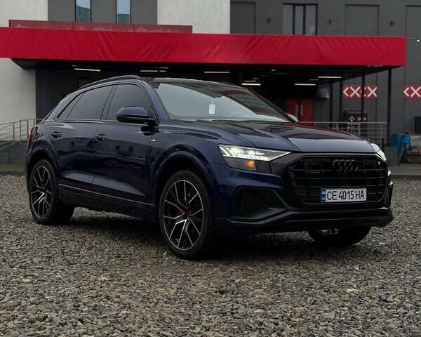 Синий Ауди Q8, объемом двигателя 3 л и пробегом 13 тыс. км за 71900 $, фото 1 на Automoto.ua