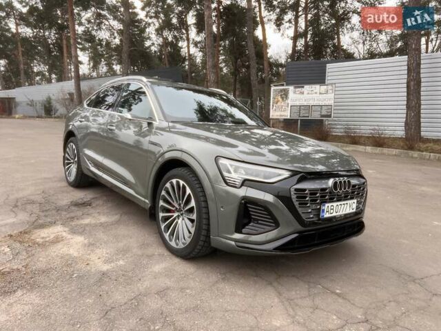 Сірий Ауді Q8 e-tron, об'ємом двигуна 0 л та пробігом 39 тис. км за 75700 $, фото 1 на Automoto.ua