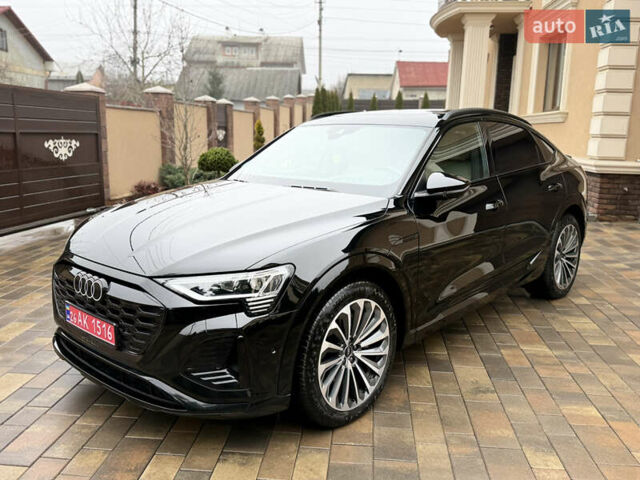 Чорний Ауді Q8 Sportback e-tron, об'ємом двигуна 0 л та пробігом 62 тис. км за 58000 $, фото 1 на Automoto.ua
