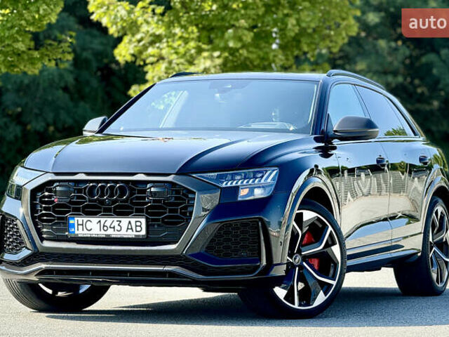 Черный Ауди RS Q8, объемом двигателя 4 л и пробегом 32 тыс. км за 106000 $, фото 1 на Automoto.ua